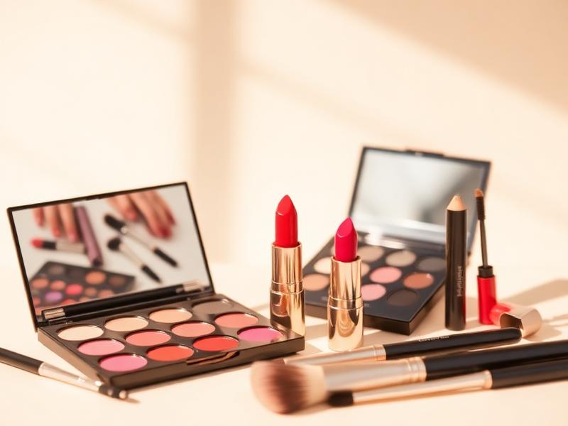 Professional Makeup Kit with 12-Pan Palette
